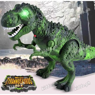Green Retailery Walking Dinosaur T-Rex With Light And Dinosaur Sounds 