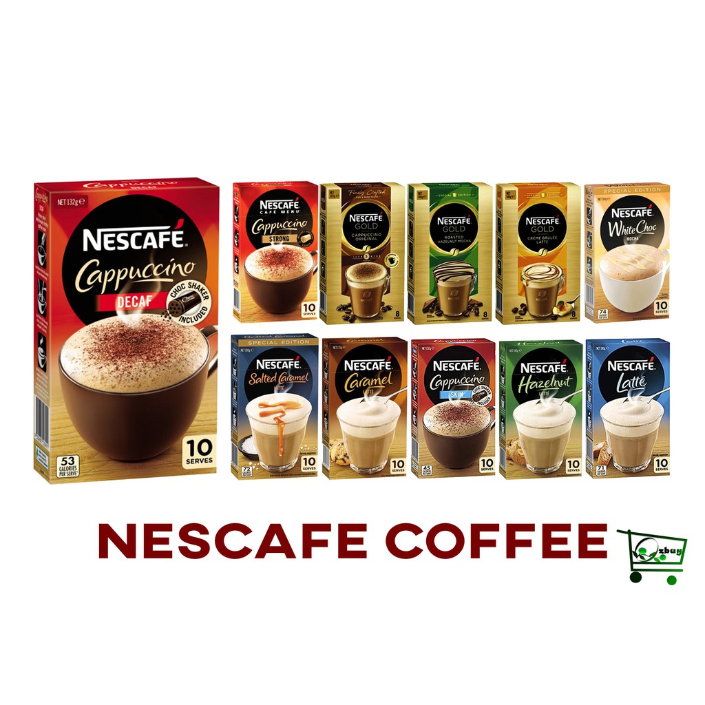 Nescafe Gold Regular Instant Coffee Sticks Available 5 Flavors From Australia Shopee Philippines