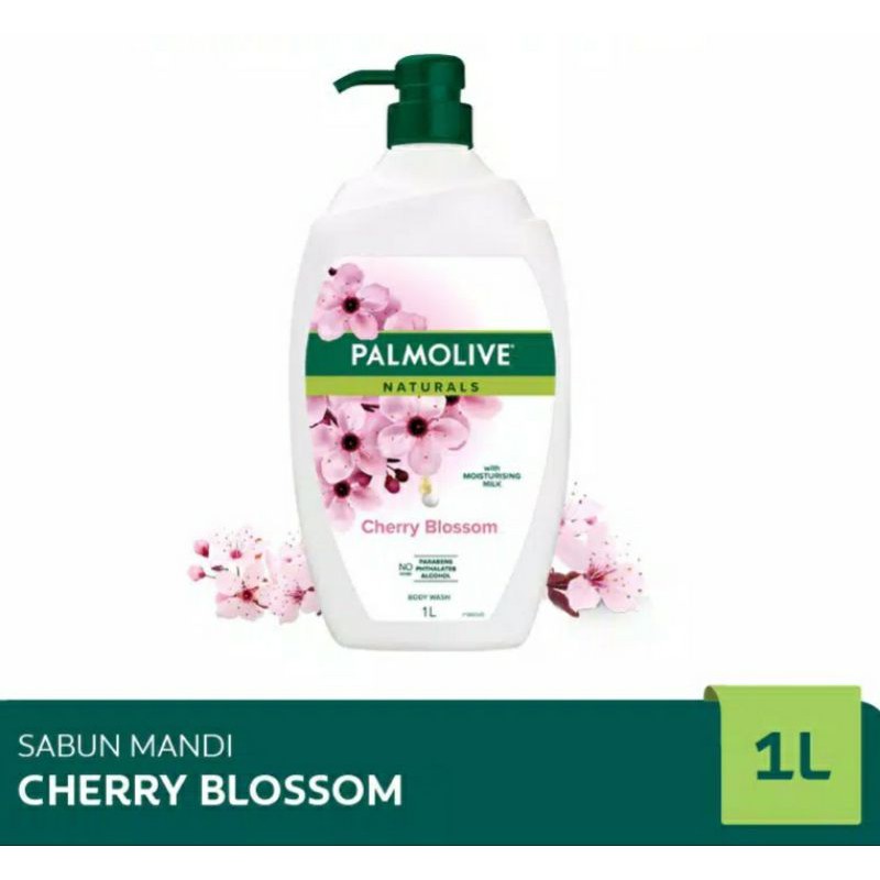 Palmolive cherry blossom shower Liquid Soap 1 L Shopee Philippines