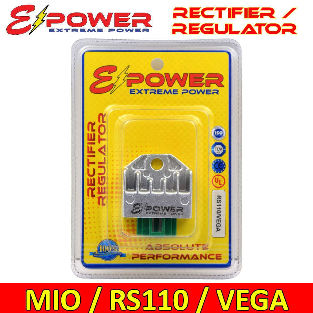 E-POWER MIO SOUL, MIO SPORTY, RS110, VEGA115, MIO 125 MX, STX12 Rectifier /  Regulator | Shopee Philippines
