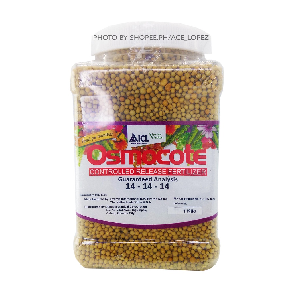 Osmocote 141414 (USA) 1000g Shopee Philippines