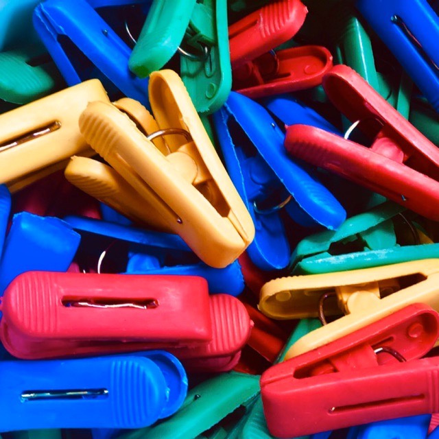 Heavy Duty Plastic Clip Makapal Clothes Pin Sipit Pegs Laundry Jumbo