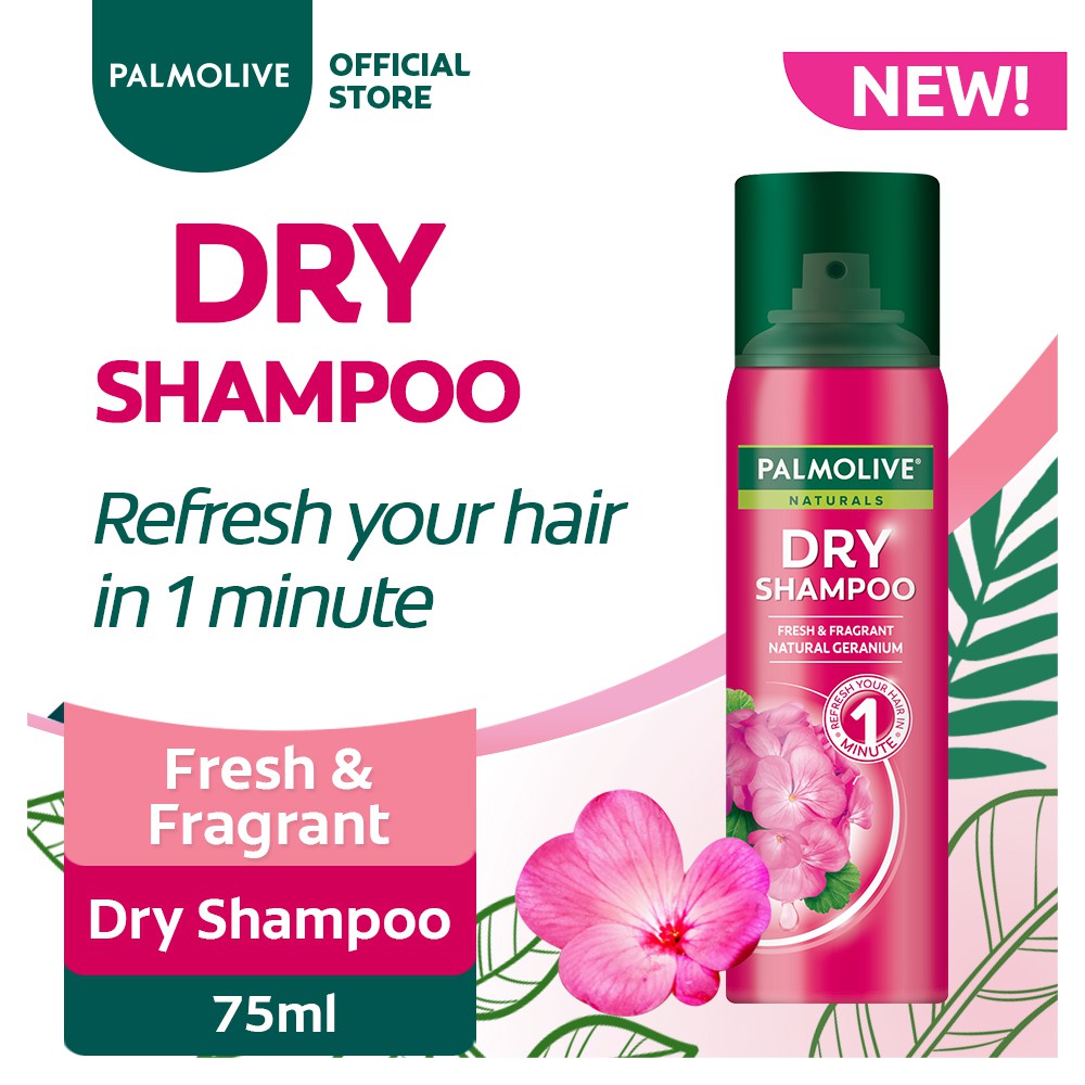 Palmolive Naturals Dry Shampoo Fresh & Fragrant 75ml | Shopee Philippines