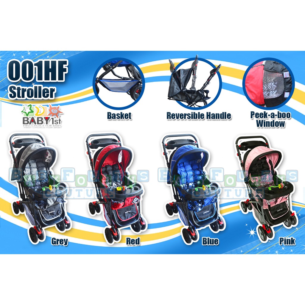 first wheels double stroller