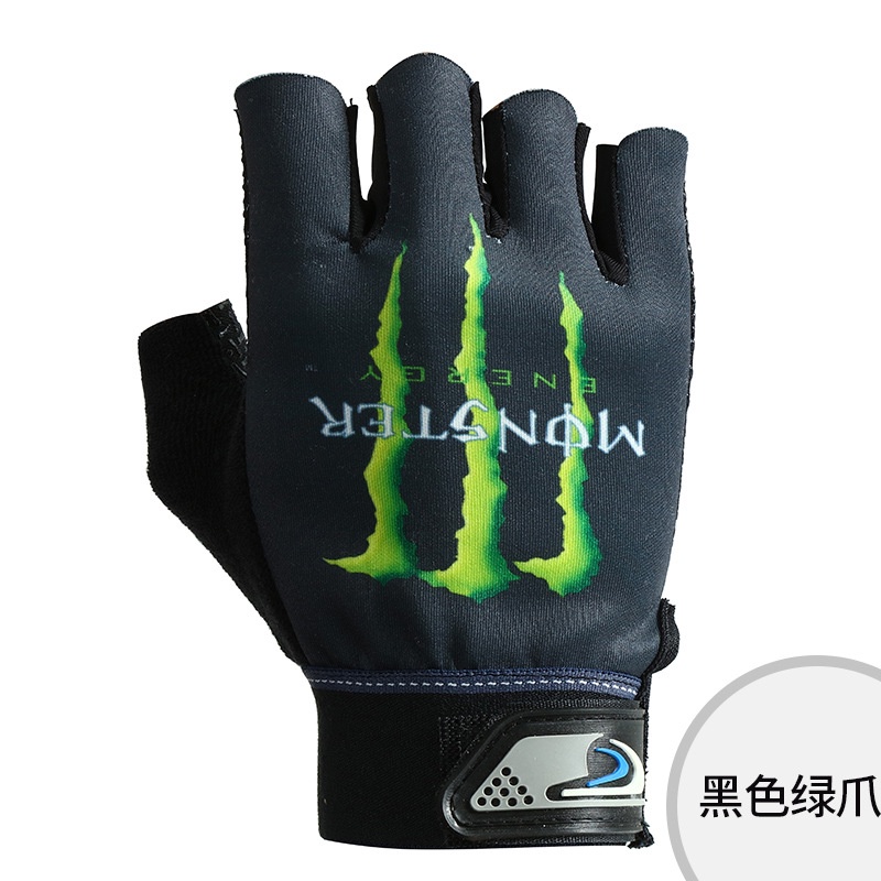HOMPO Bike Gloves Cycling Gloves Half Finger for Men Women with Foam Padding Breathable Mesh Fashion Design for Motorcycle Bicycle Mountain Riding Driving Sports Outdoors Exercise
