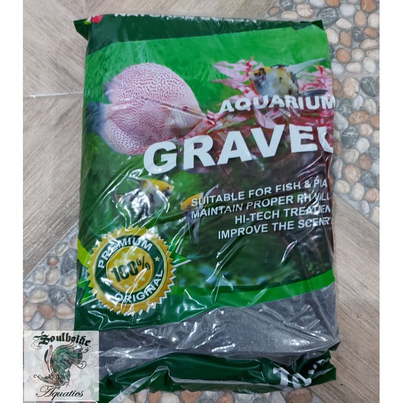 Natural Color Aquarium Gravel 500g (Black) Shopee Philippines