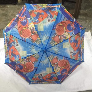WY 19inches Umbrella for kids Boy&girl cartoon character design with pongee tela #7