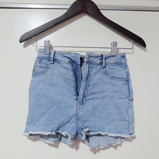 denim shorts bershka