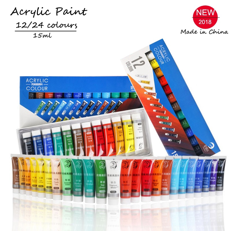 kids acrylic paint set