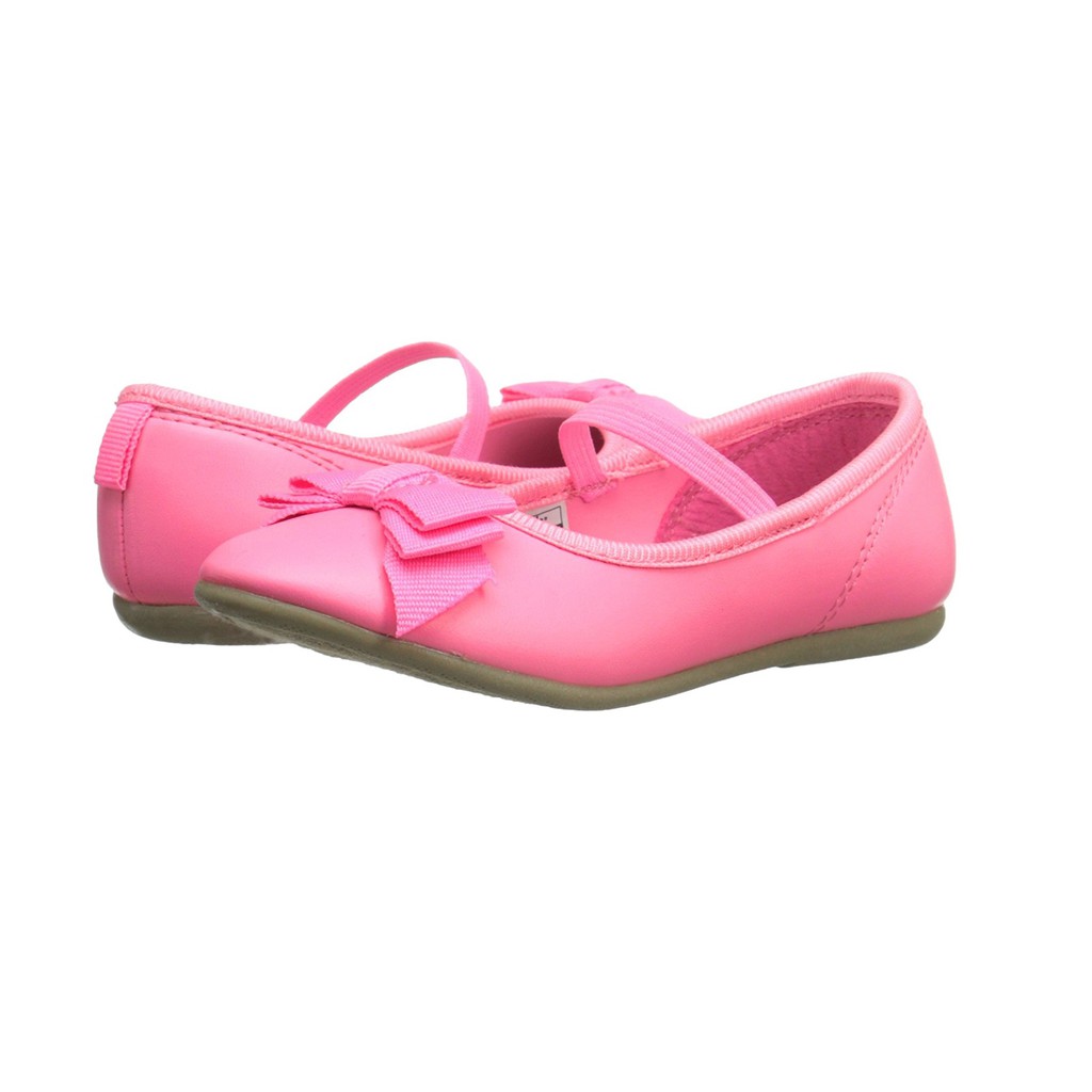 neon pink flats