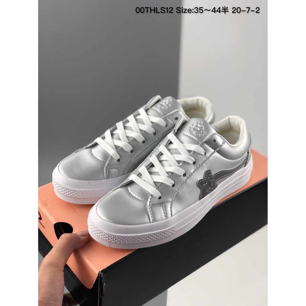 golf le fleur converse silver