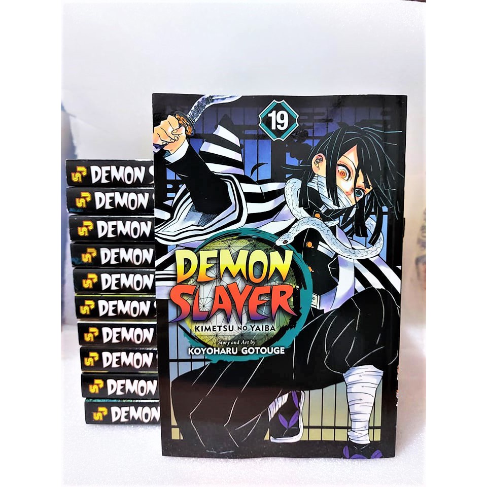 Demon Slayer Kimetsu No Yaiba Manga Volume 1 19 Brand New English 