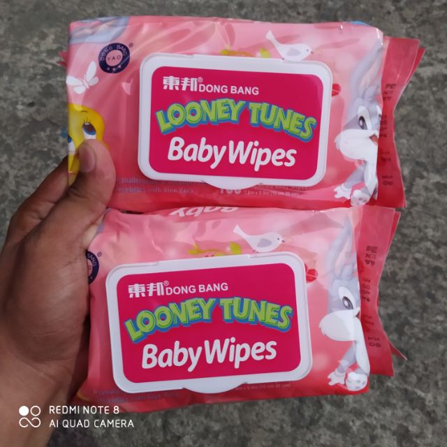 looney tunes baby wipes