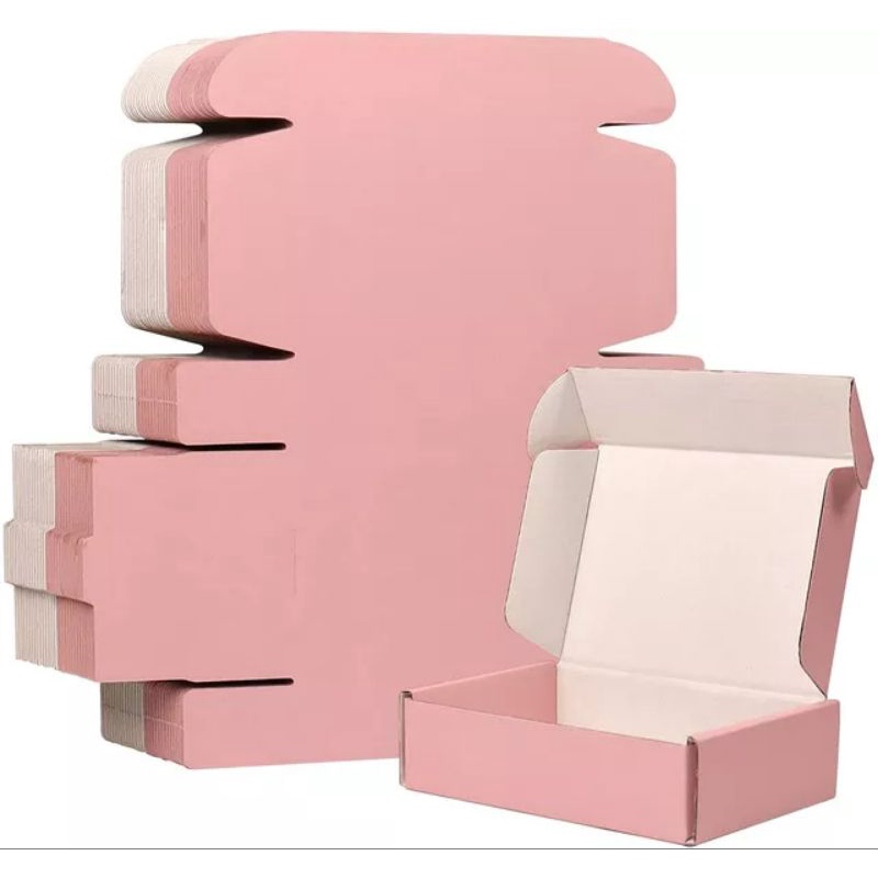 LIGHT PINK MAILER BOX (10PCS/ORDER) Shopee Philippines