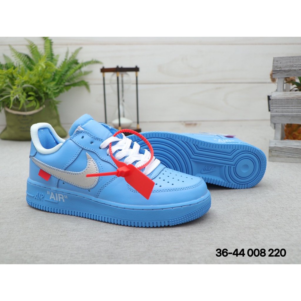 off white air force 1 baby blue