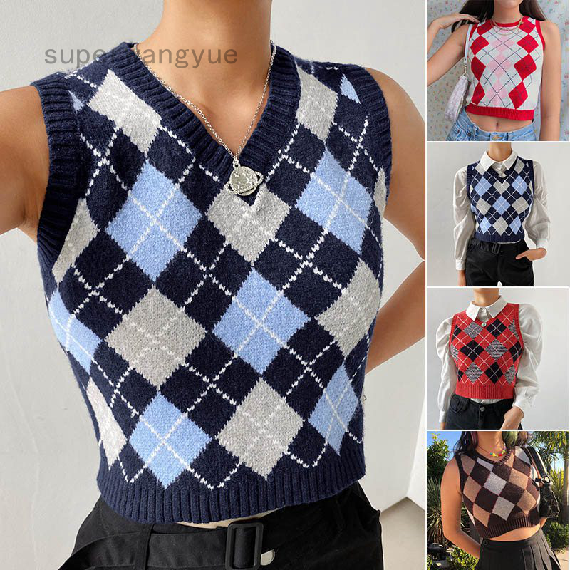 black sweater vest