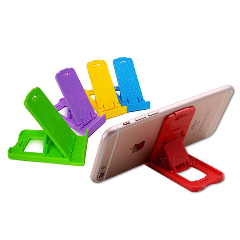 COD 2Pcs Mobile phone folding stand Adjustable folding mobile phone