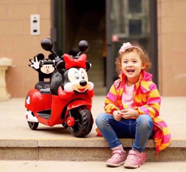 minnie mouse electric bike