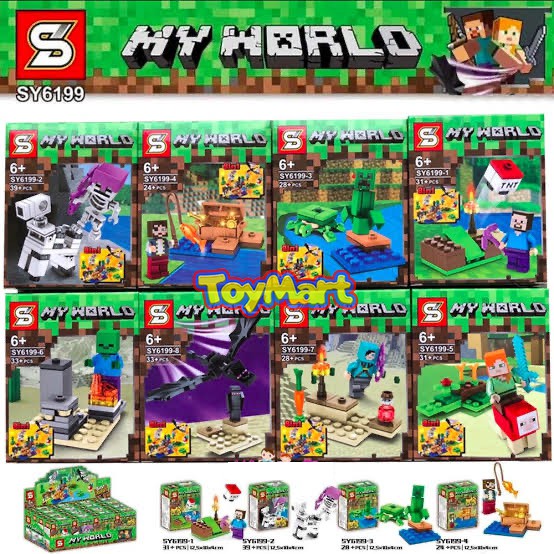 my world lego minecraft