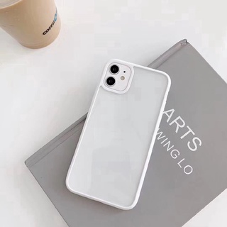 Colorful Simple Clear Glitter Phone Case For Iphone 13 12 11 Pro Max X Xs Xr 7 8 Plus Candy Color Shockproof Bumper Soft Tpu Back Cover Shopee Philippines
