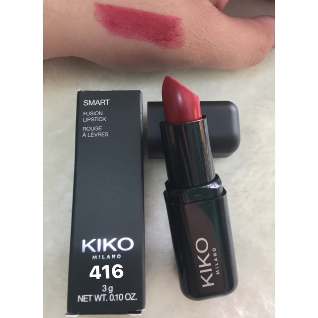 Kiko Milano Smart Fusion Lipstick 416cherry Red