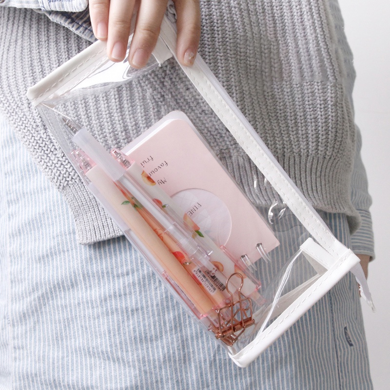 Aesthetic Pencil Case Pouch Winzige Korean Desktop Stationary Organizer