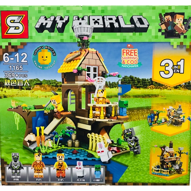 lego treehouse 3 in 1