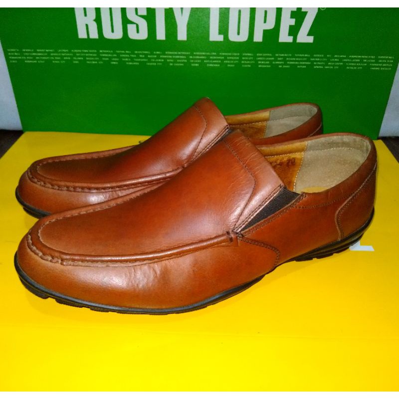 Brand New Rusty Lopez Men Shoes (Red Brown) - Size 7 Available | Shopee ...