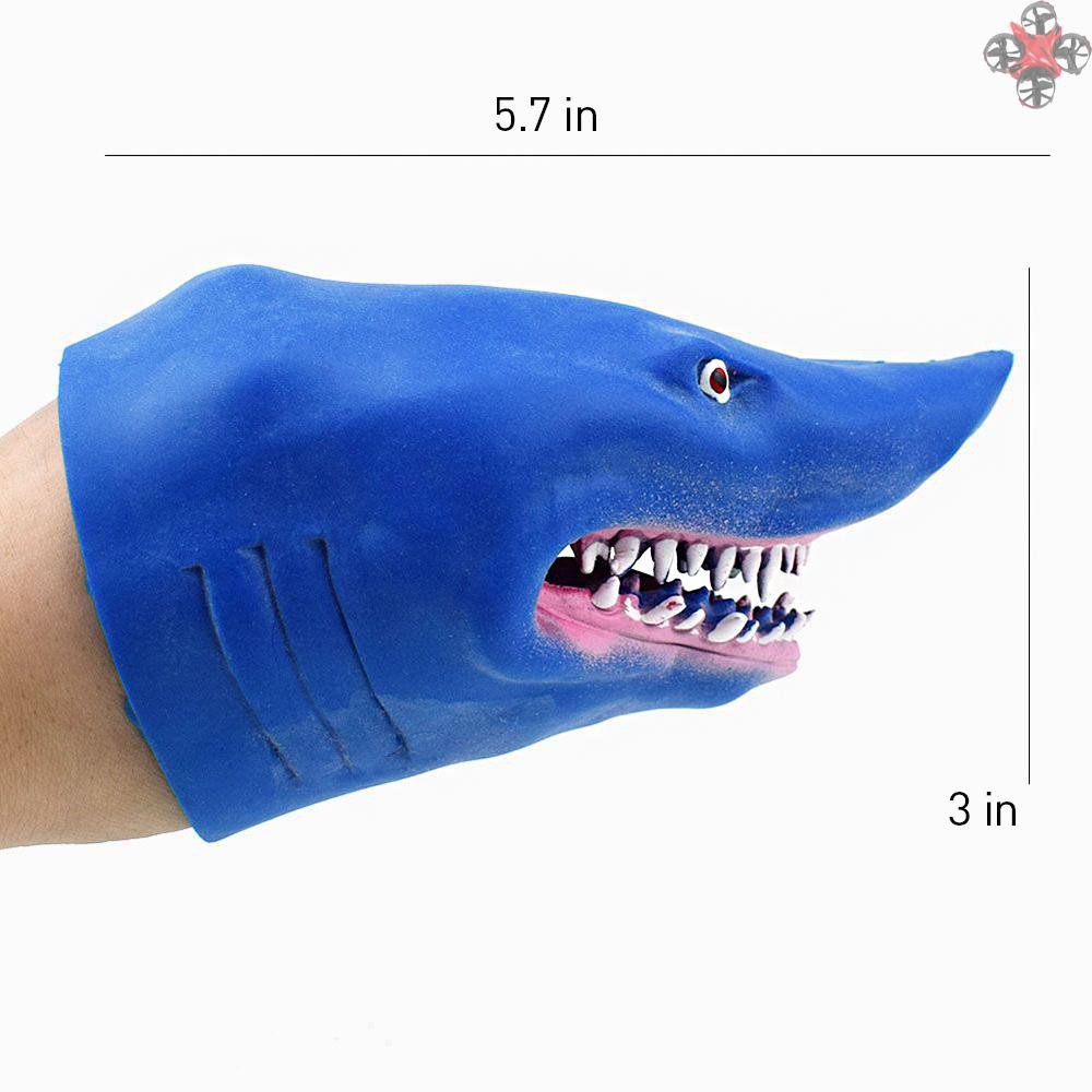 shark rubber puppet