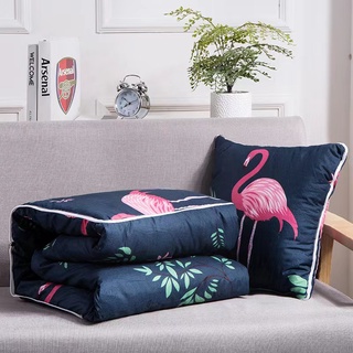 XYZ 2in1 PILLOW BLANKET 2-WAY BLANKET NEW PRINTS A Variety Of Styles 100*150cm #8