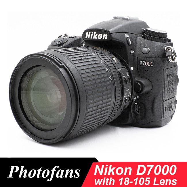 Nikon D7000 Dslr Camera With Nikon 18 105mm Lens Obzw Shopee Philippines