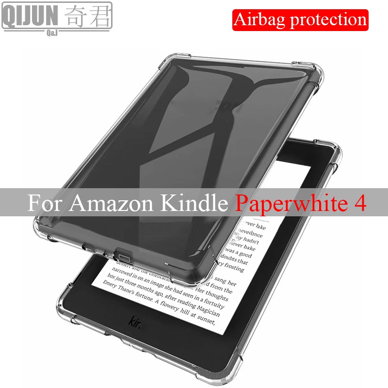 Tablet Case For Amazon Kindle Paperwhite 4 6 0 Silicone Soft Shell Airbag Cover Transparent Protect Shopee Philippines