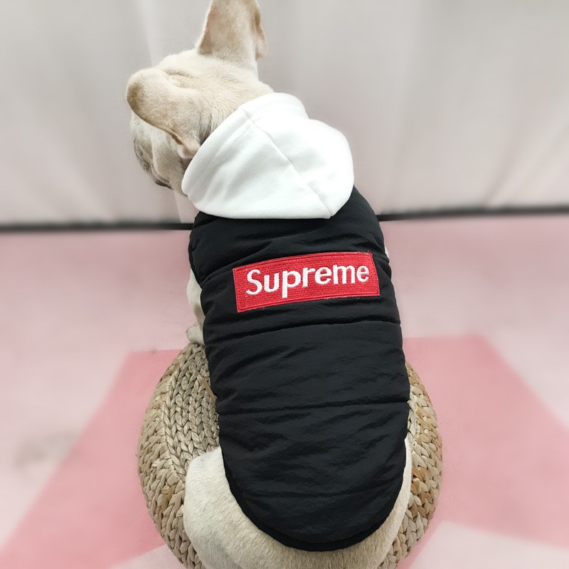 supreme dog sweater