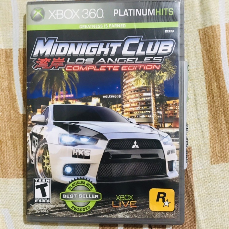Authentic XBOX 360 Midnight Club Los Angeles Complete Edition Game | Shopee  Philippines