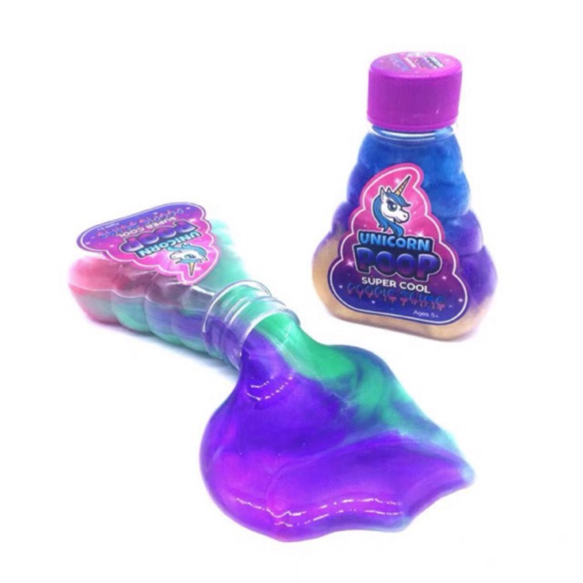 unicorn poop slime toy