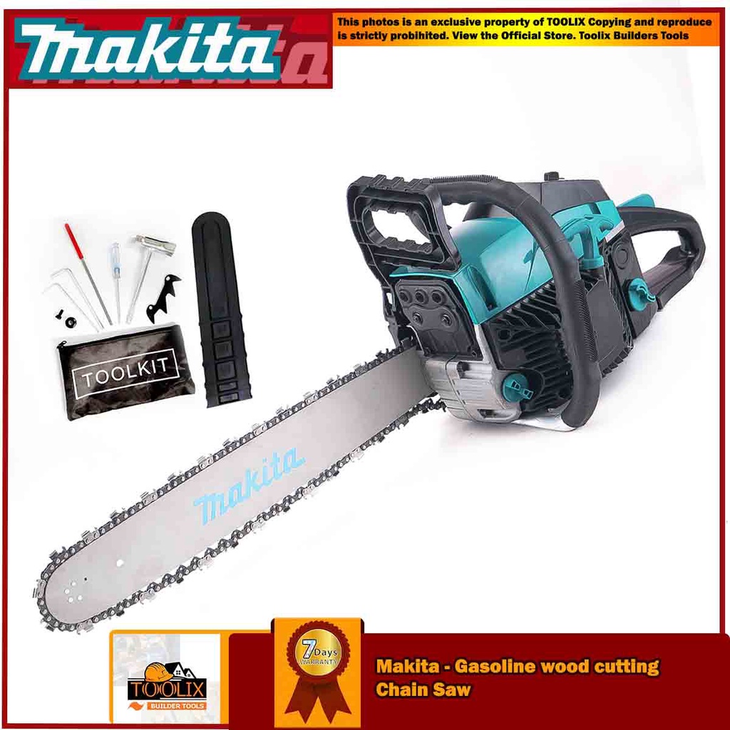 Makita Portable Chainsaw Gasoline Original Electric Saw Cordless Saw