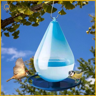 【COD】 Outdoor Hanging Hummingbird Feeder Unique Drop Shape Bird Feeder Water Feeding Device Food Container