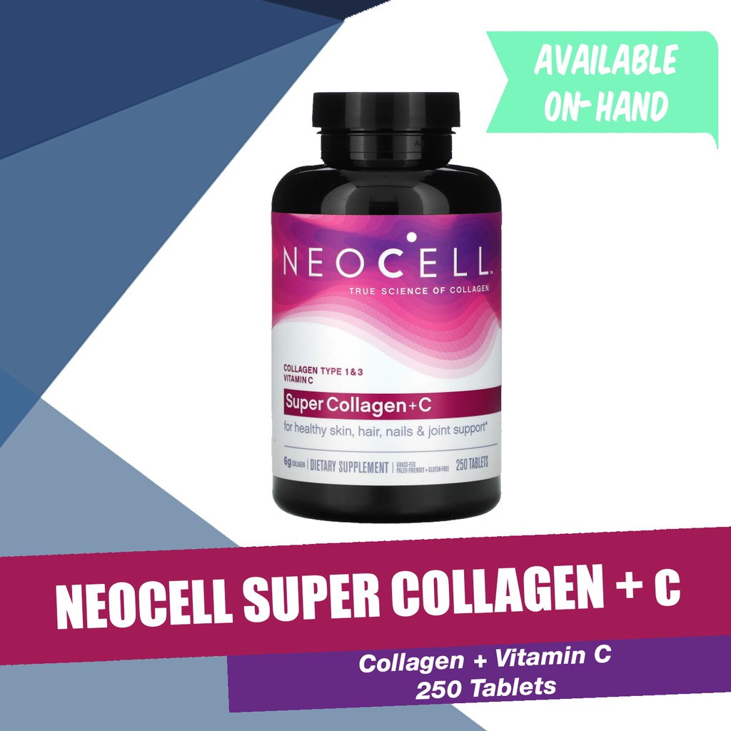 NeoCell 6,000 mg Collagen Types 1 & 3 Plus Vitamin C Shopee Philippines