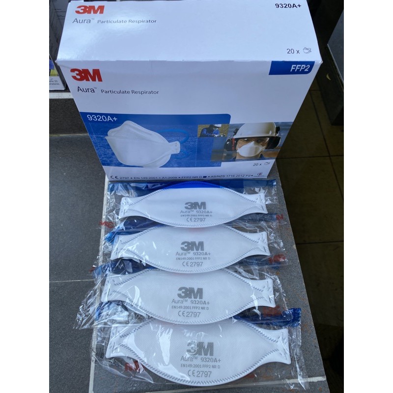 3m Aura 93a Respirator Mask Onhand Shopee Philippines