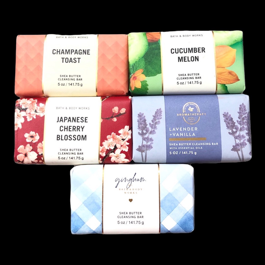 Bath and Body Works Cleansing Bar Soap Shea Butter Cleansing Bar from USA Shopee Philippines