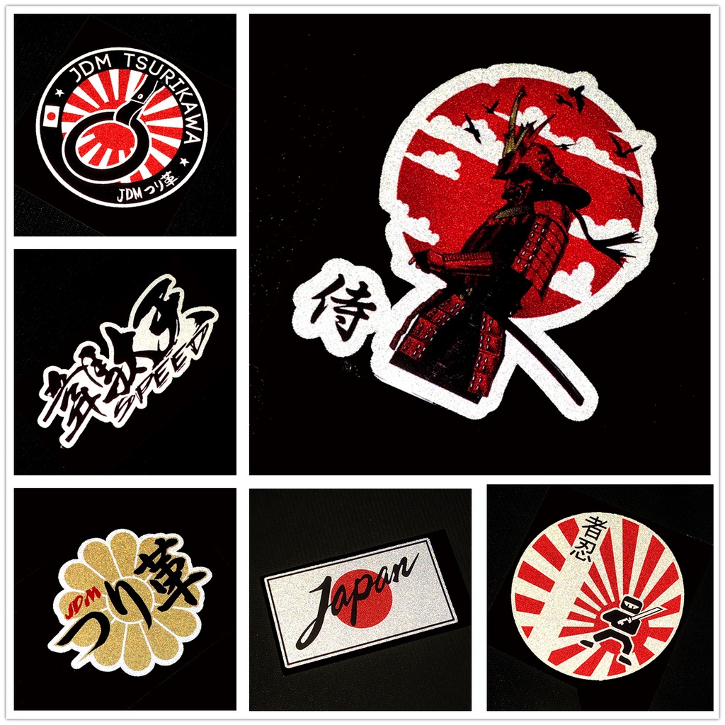 JDM brand new design high quality exquisite fashion car sticker JDM