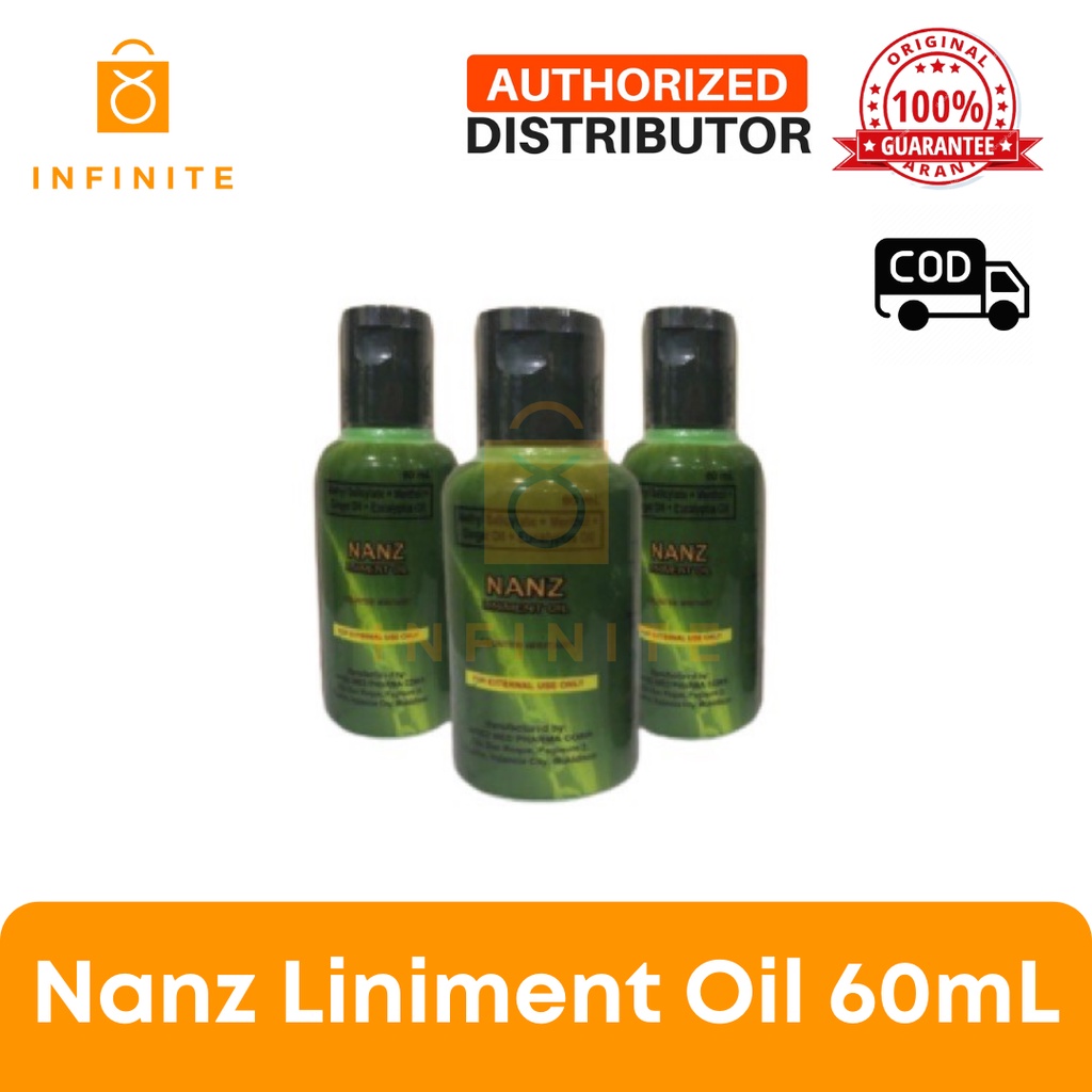 Nanz Liniment Oil 60mL | Shopee Philippines