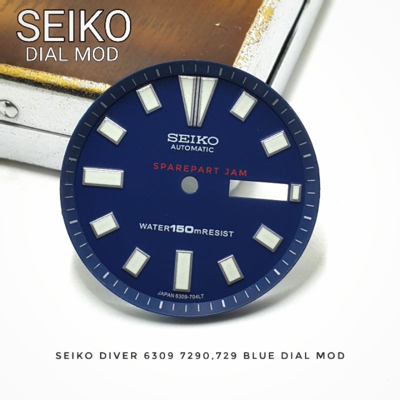 New Seiko Diver 6309 7290.729 Dial Seiko Mod Super Lume High Quality.
