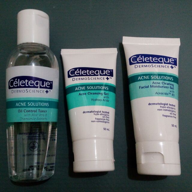 celeteque acne set