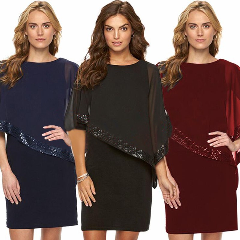 women's plus size sequin dresses