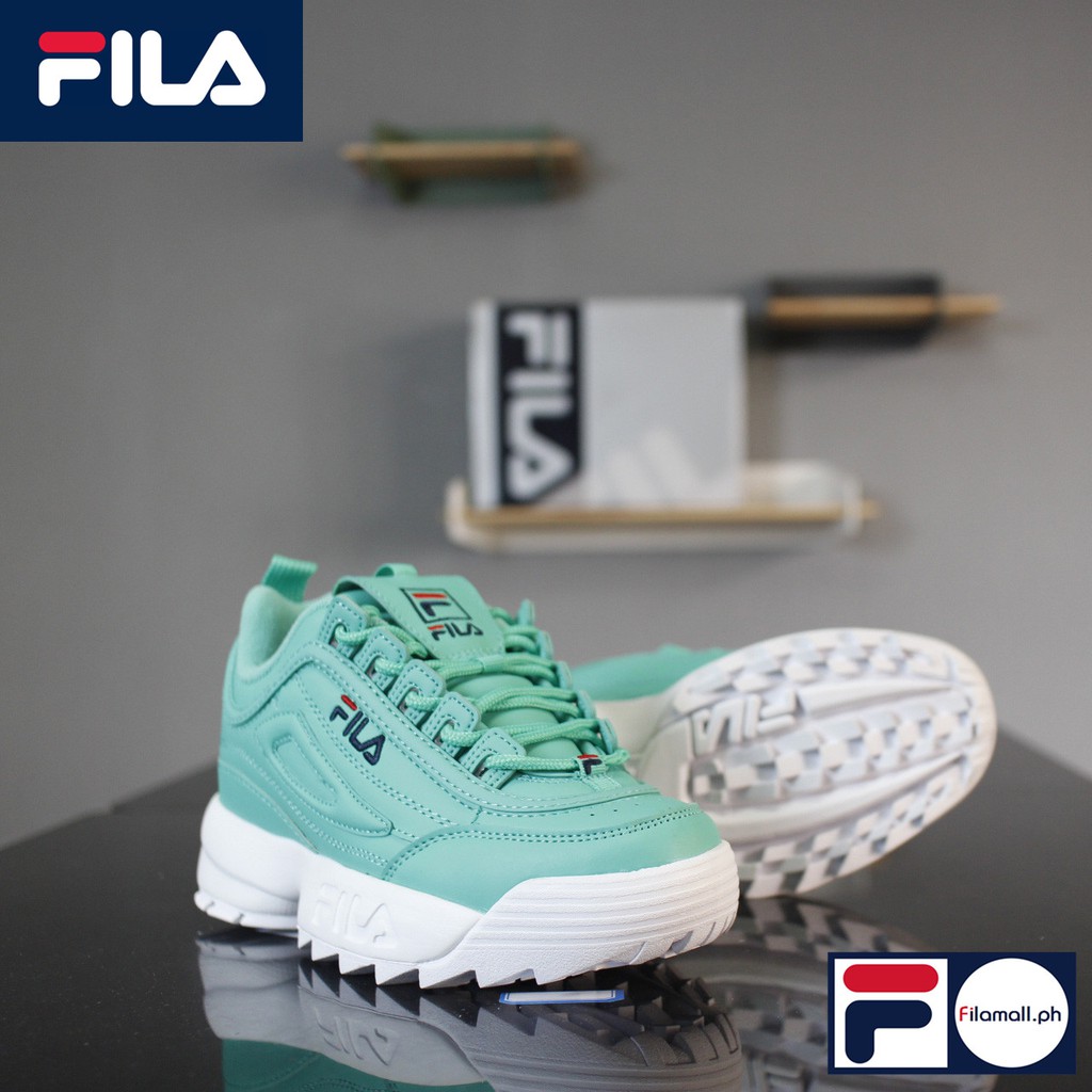 fila disruptor mint green