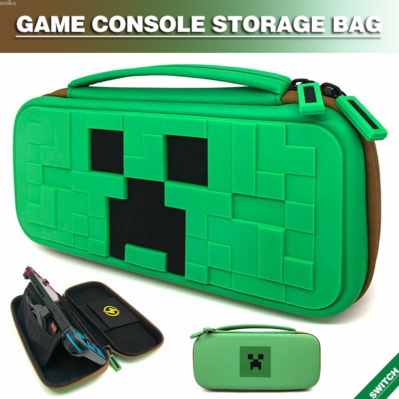 nintendo switch minecraft carrying case