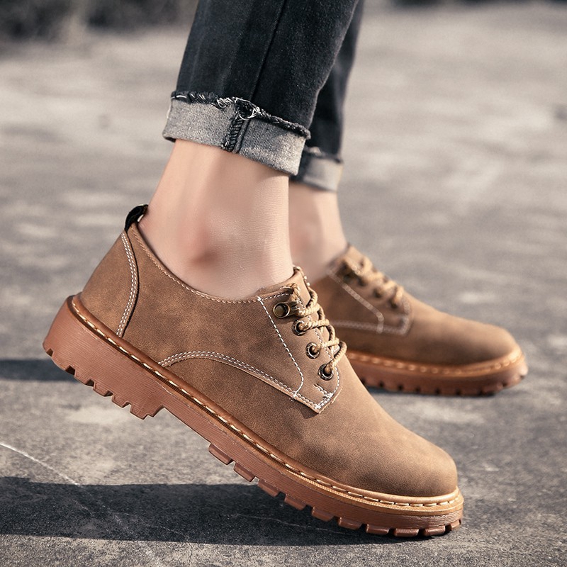 mens low cut boots