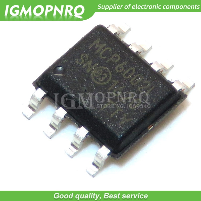 20pcs/lot MCP6002-I/SN SOP8 IC operational amplifier MCP6002 New ...