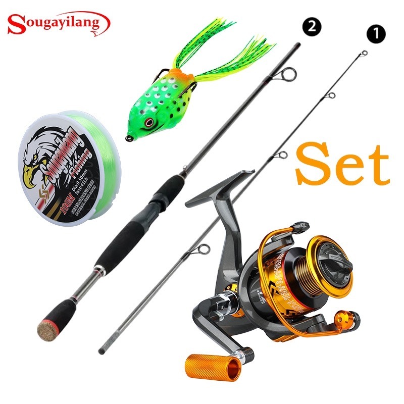 fishing rods and reels